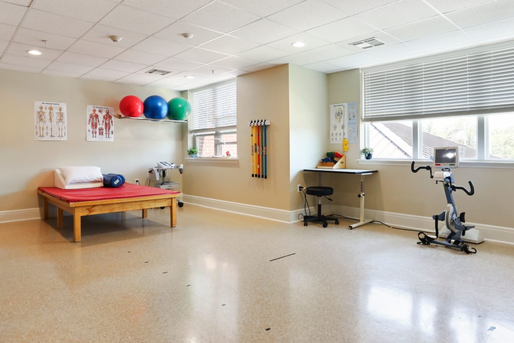 Therapy room at Harmony at Martinsburg in Martinsburg, West Virginia
