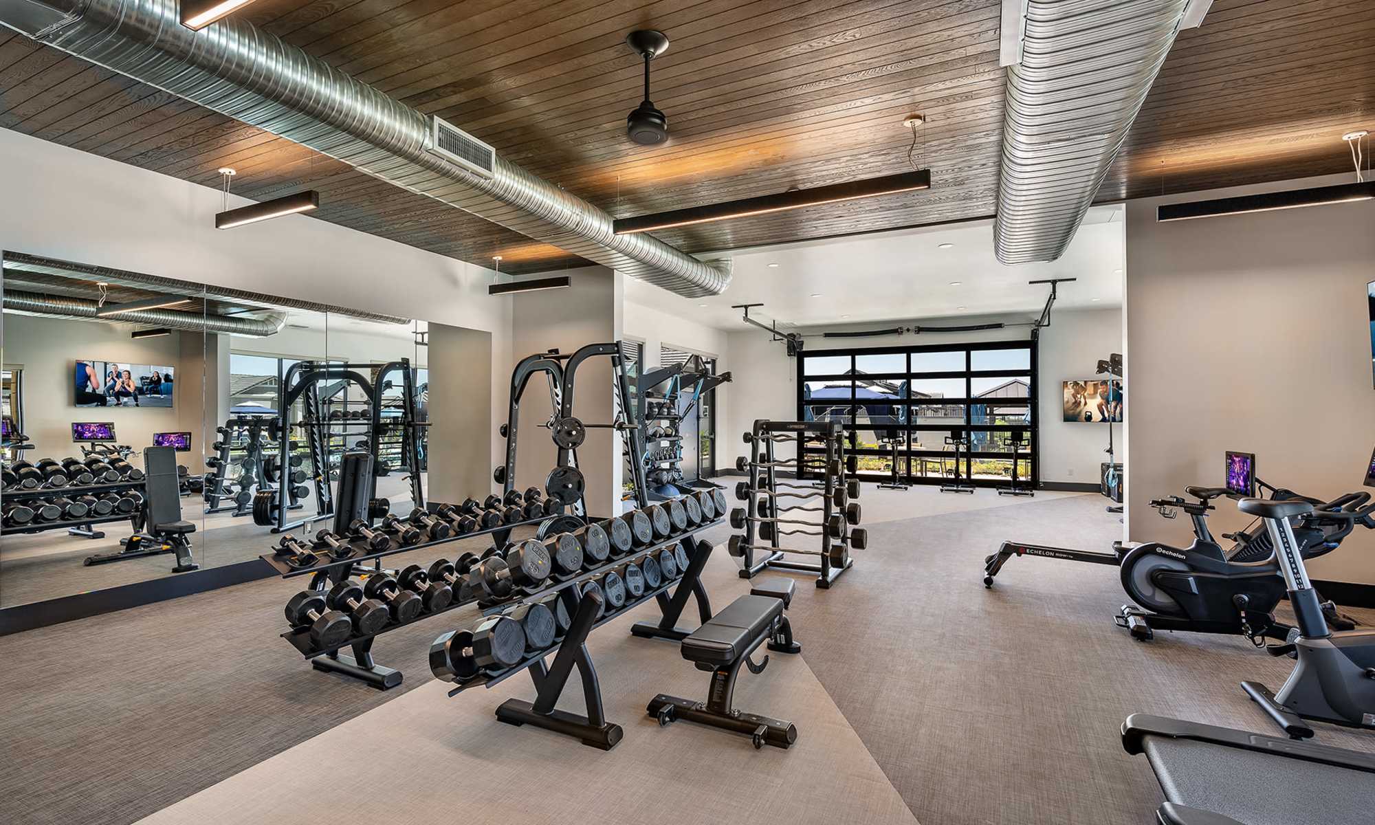 Fitness center at Elanto at Prasada in Surprise, Arizona 