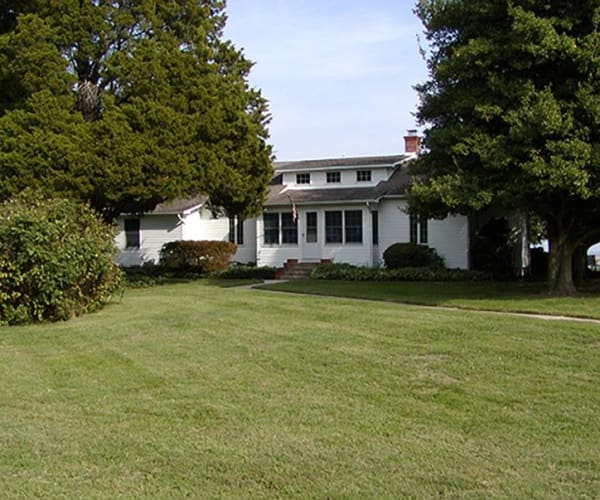 Exterior view of a home at Gold Coast in Patuxent River, Maryland