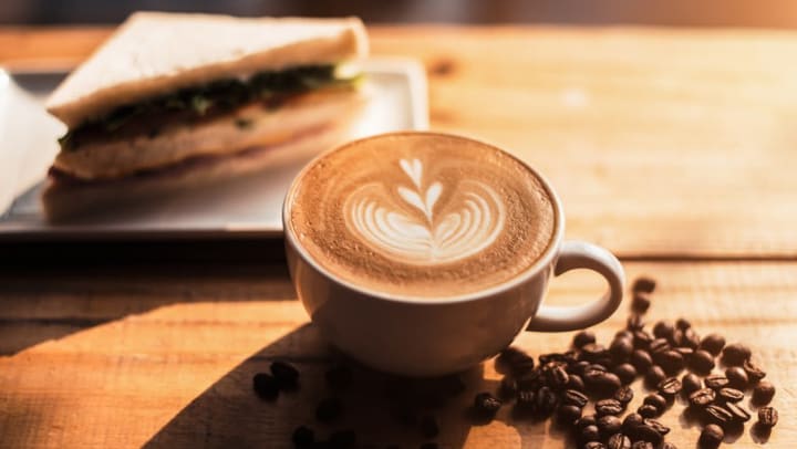 Cup of coffee at Anatole on Briarwood in Midland, Texas