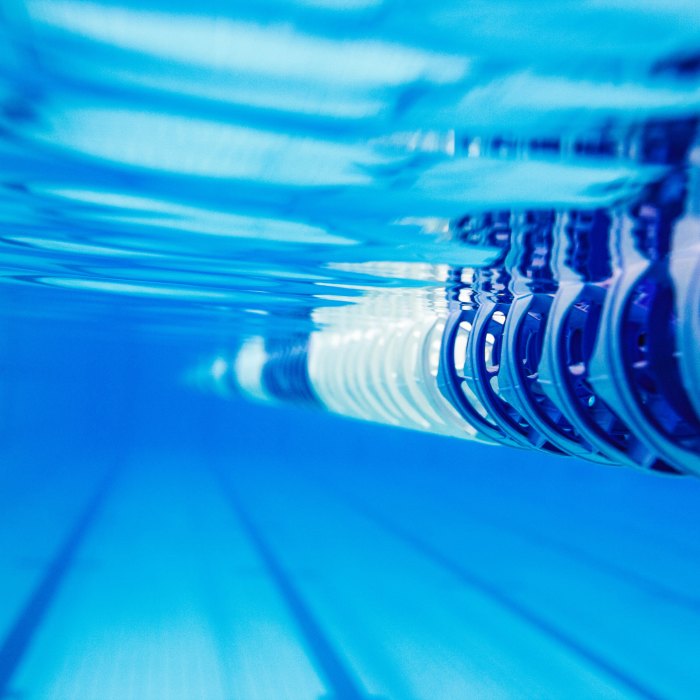 Indoor resort-style pool at Acclaim at Cary Pointe, Cary, North Carolina