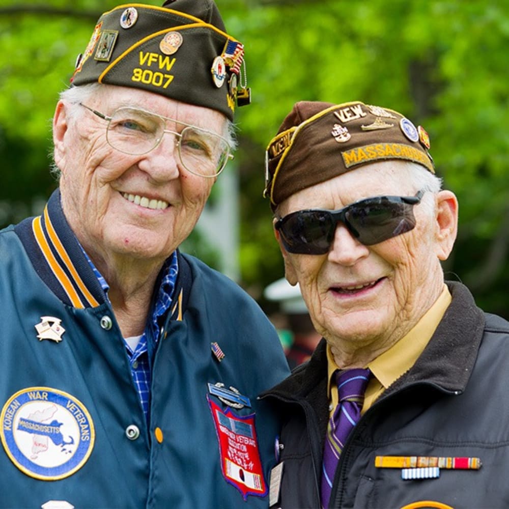 Veteran residents at Golden Sands in Ocean Park, Washington