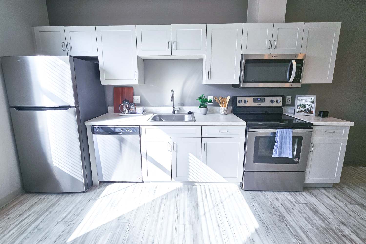 Upscale apartments at Leo and Alpine in Grand Rapids, Michigan