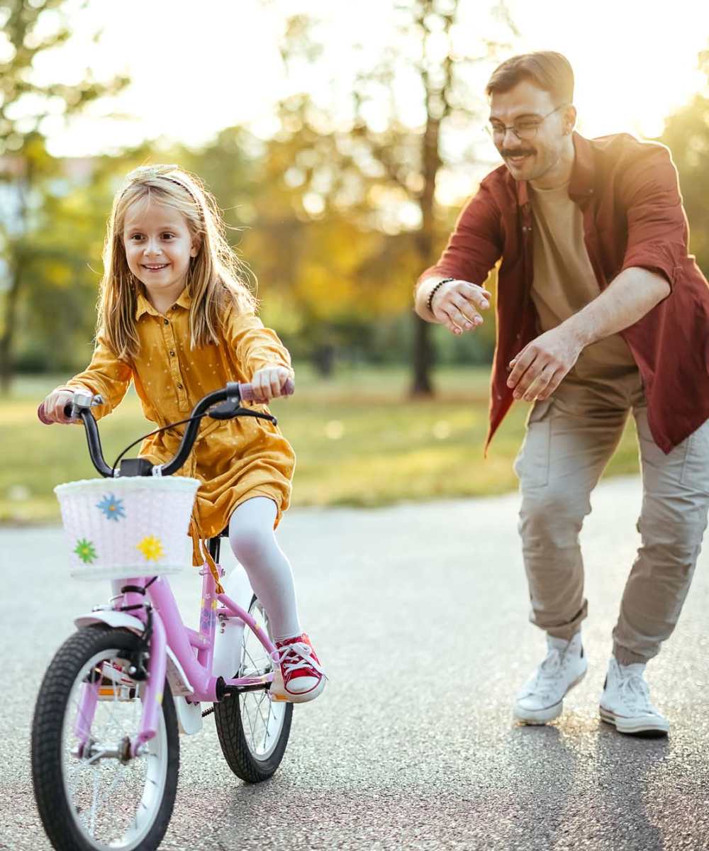 Kid riding bikes near Haven Hills in Vancouver, Washington     