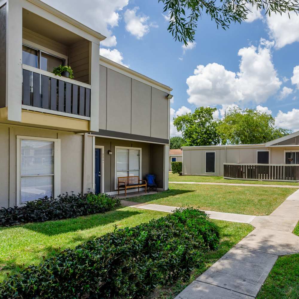 Large bedroom at Huntington Village And Cambridge Crossing in Houston, Texas