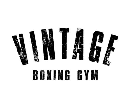 Vintage Boxing gym business logo near The Westbrook at Brewer's Row in Richmond, Virginia