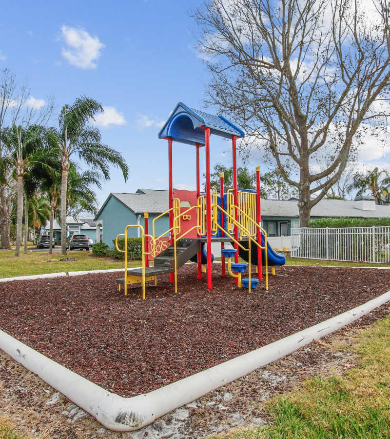 Playground for the kids at The Canopy Apartment Villas in Orlando, Florida
