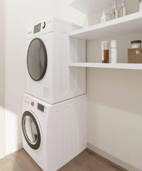 Laundry at The Maxx and The Alexandra in Pittsburgh, Pennsylvania