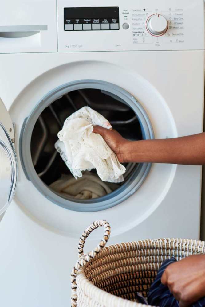 Washer and dryer included at The Trail Lakes in Fort Worth, Texas