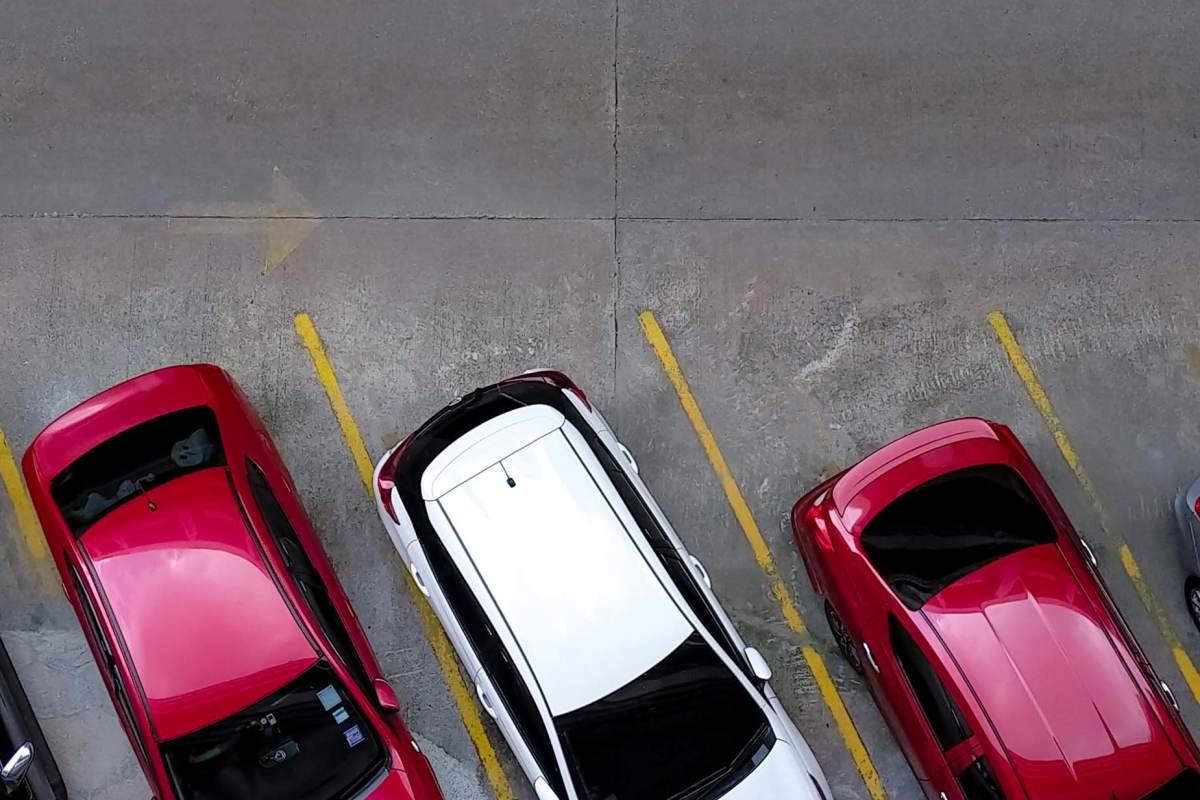 Parking area at Willowbrook I in Lafayette, Louisiana 