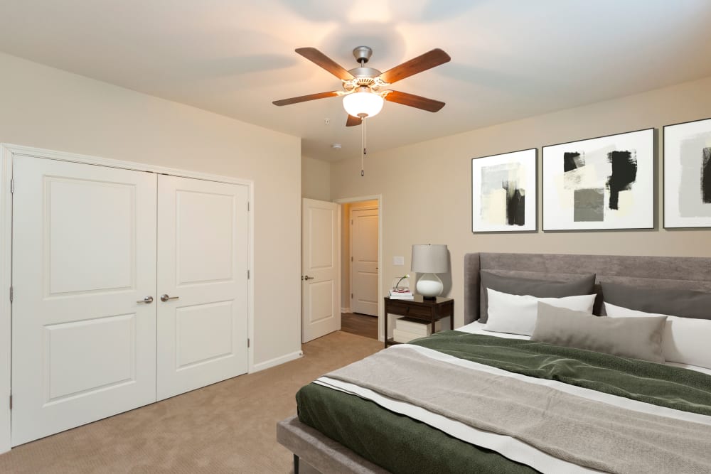 Secondary bedroom at Madison Crest Apartment Homes in Madison, Tennessee