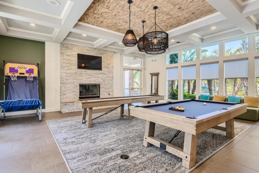 Clubhouse with Billiards, shuffleboard, and more