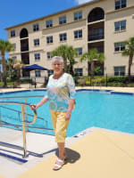 Phayne & Jerry, residents at Merrill Gardens at Solivita Marketplace in Kissimmee, Florida.
