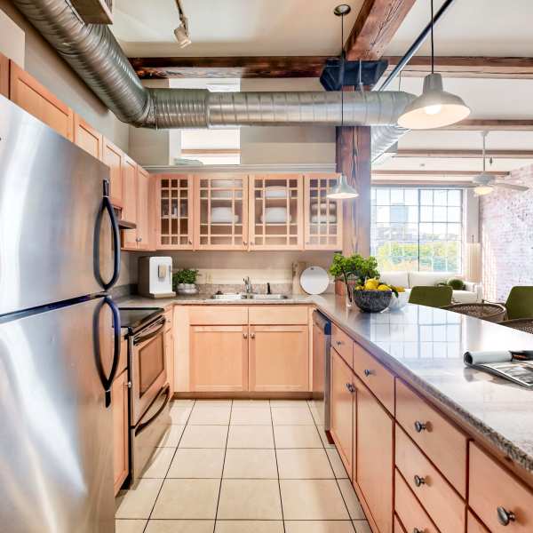 Beautiful interior in a Landmark Property Services, Inc. apartment building