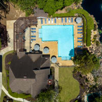 Aerial view of Renaissance at Galleria in Hoover, Alabama