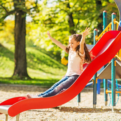A playground for children at Parkway in Joint Base Lewis McChord, Washington