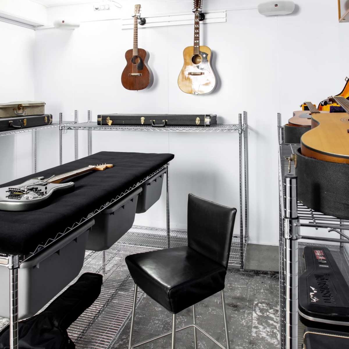 Archivist workshops at Hollywood Vaults in Los Angeles, California