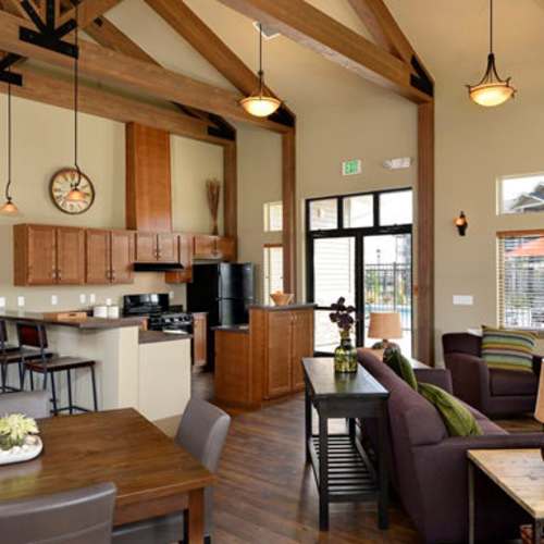 Resident clubhouse at Copper Steppe in Parker, Colorado