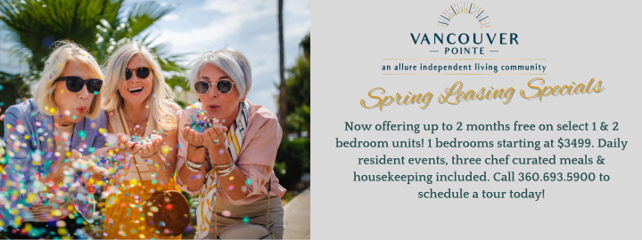 Spring Leasing Specials in Vancouver