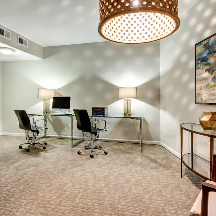 Business center at East Beach Marina, Norfolk, Virginia