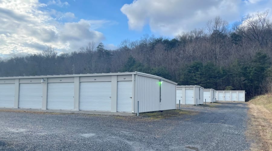Ideally located storage units at KO Storage in Berkeley Springs, West Virginia