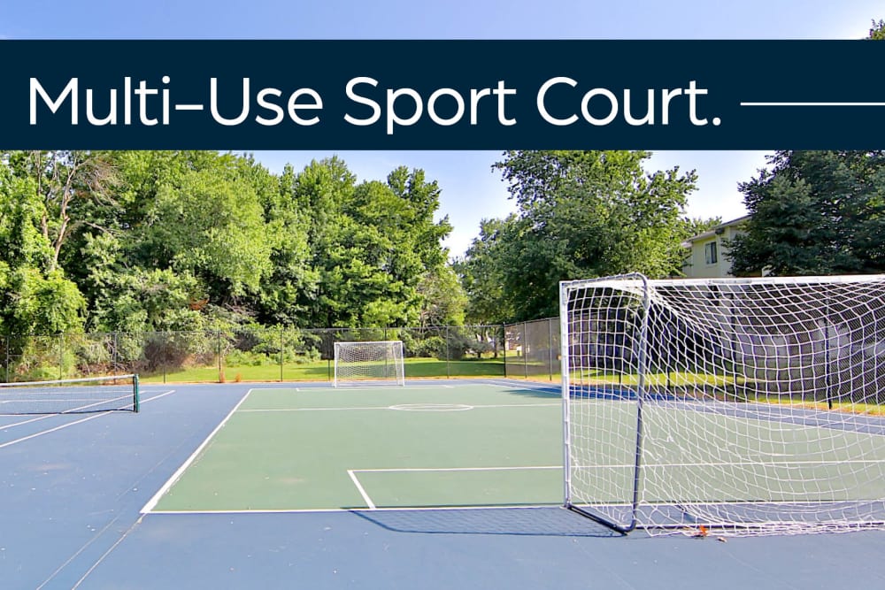 Sports court at Northampton Apartment Homes in Largo, Maryland