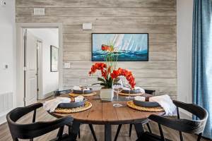 Dining room at Watersound Origins Crossings in Inlet Beach, Florida