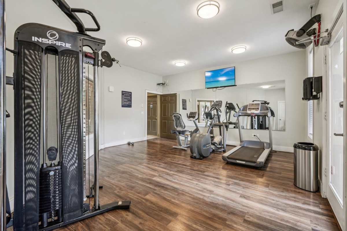 Treadmills at Arnada Pointe in Vancouver, Washington