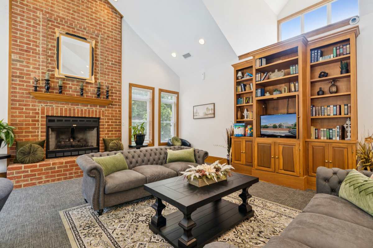 Clubhouse Lounge at The Greens at Virginia Center in Glen Allen, Virginia