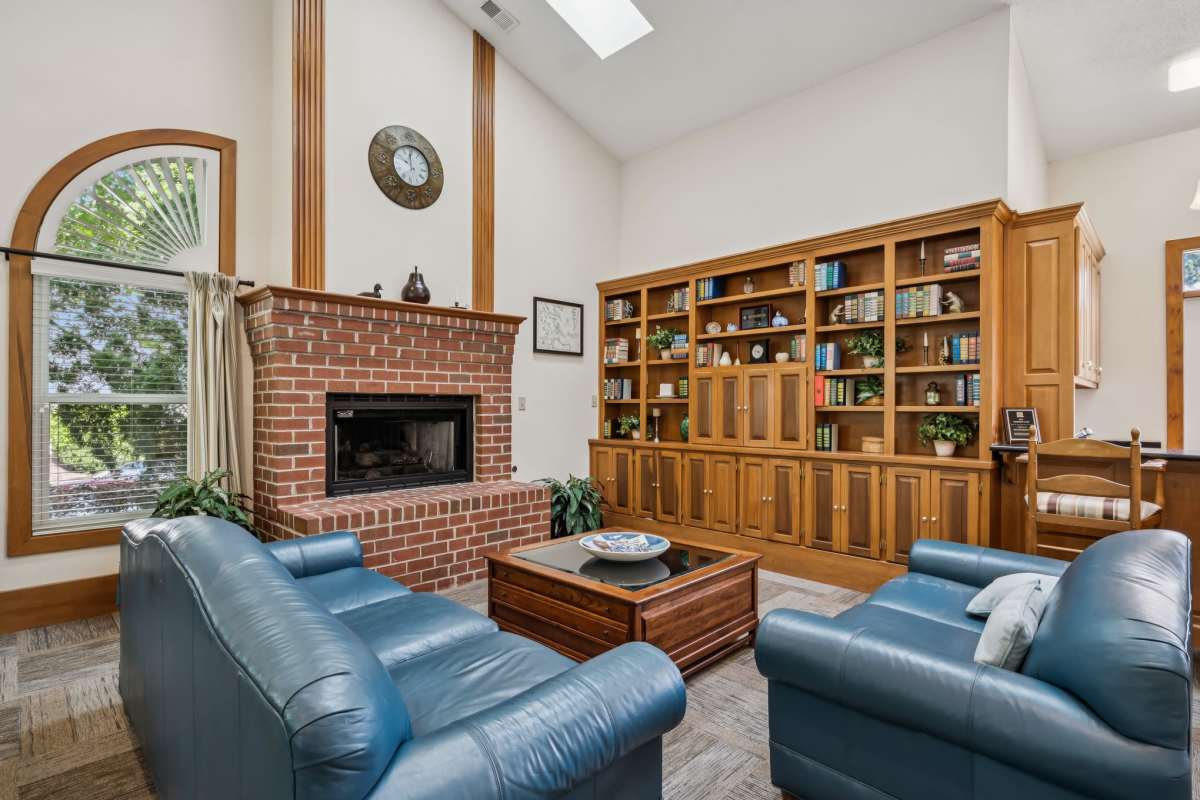 Clubhouse at Rolling Meadows Apartments in Williamsburg, Virginia