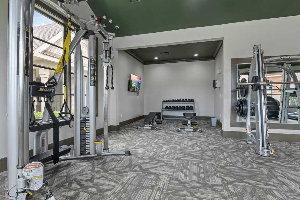 Gym at Ashwood in Pflugerville, Texas