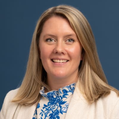 Business portrait of Ashley Gorski Poole, Vice President of Marketing & Communications at Liberty Military Housing in Newport Beach, California
