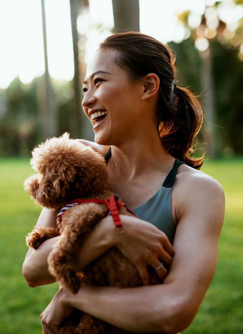 View our pet policy at Marquis Parkside in Austin, Texas