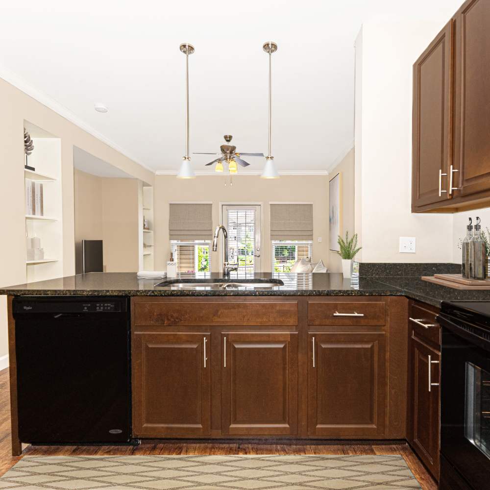 Spacious kitchen with appliances at Boulder Springs of Columbia in Columbia,Missouri