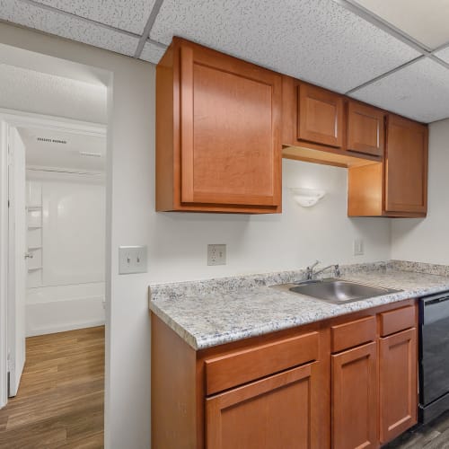 Kitchen at Lafeuille Apartments in Cincinnati, OH
