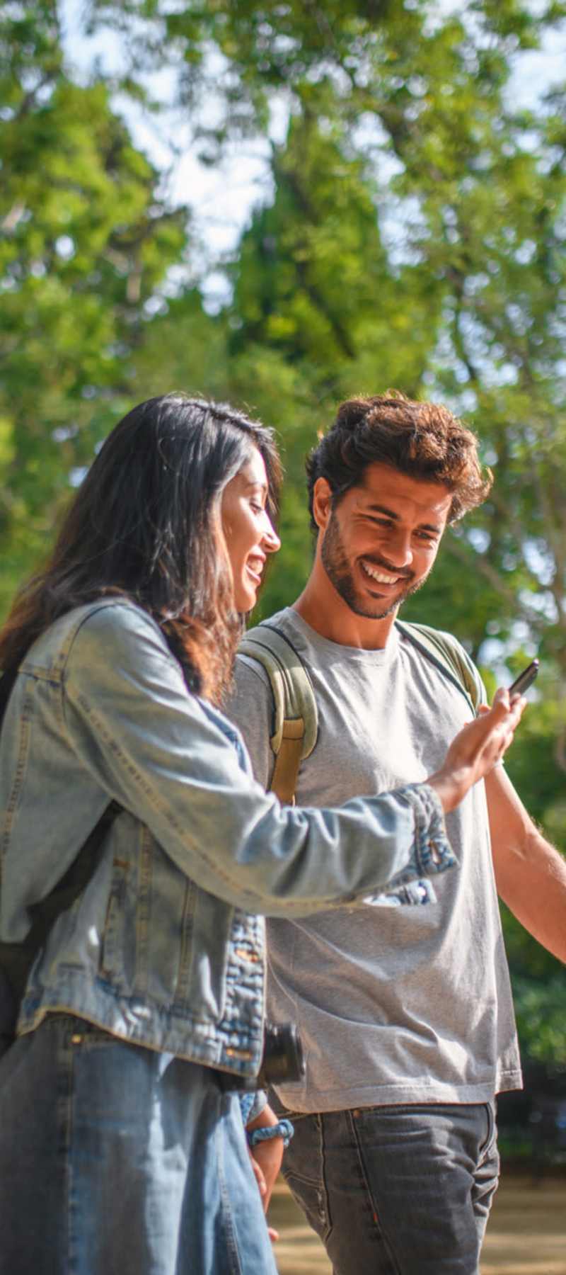 Friends hanging out near Mazza Grandmarc in College Park, Maryland