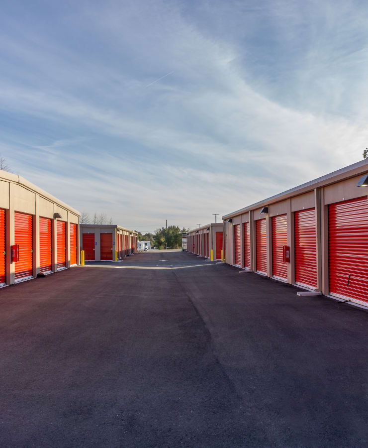 Outdoor units at StorQuest Express Self Service Storage in Cape Coral, Florida