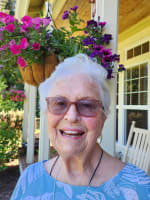 Beatrice Roy, resident at Merrill Gardens at Tacoma in Tacoma, Washington. 