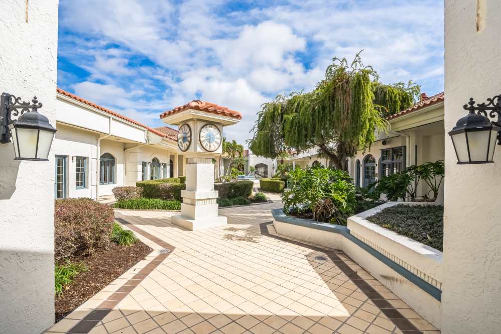 Landscaped grounds and outdoor spaces
