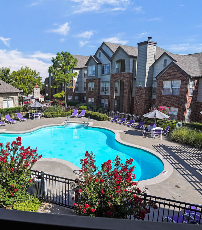 Pool at Villas at Aspen Park in Broken Arrow, Oklahoma