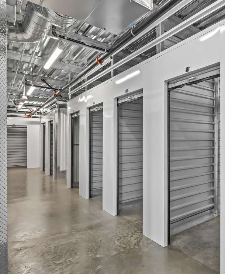 Elevators at StorQuest Self Storage in Oakland, California