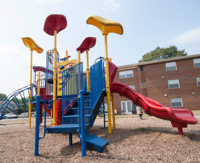 Onsite playground at Westgate Apartments & Townhomes in Manassas, Virginia