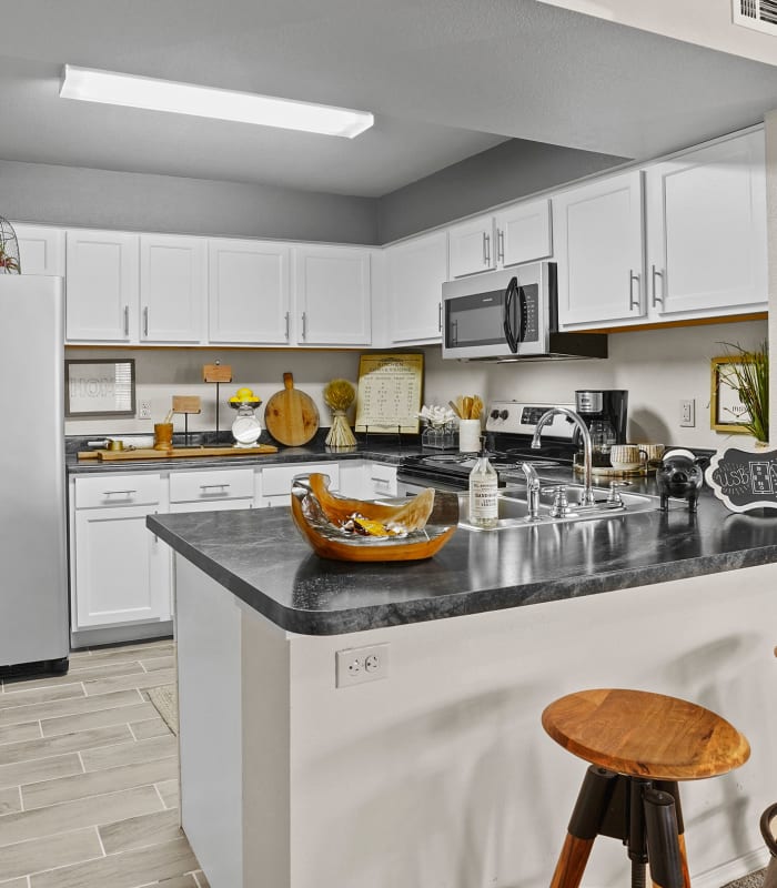 Spacious kitchen at Watercress Apartments in Maize, Kansas