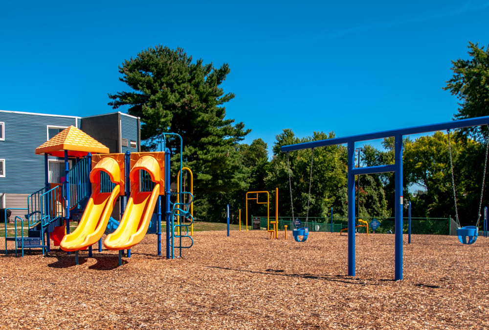 Sherwood Crossing Apartments & Townhomes offers a Playground in Philadelphia, Pennsylvania