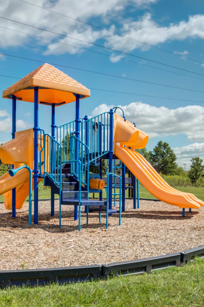 Playground at Montgomery Woods Townhomes in Harleysville, Pennsylvania