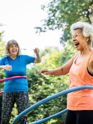 Residents having fun at Blossom Vale Senior Living in Orangevale, California
