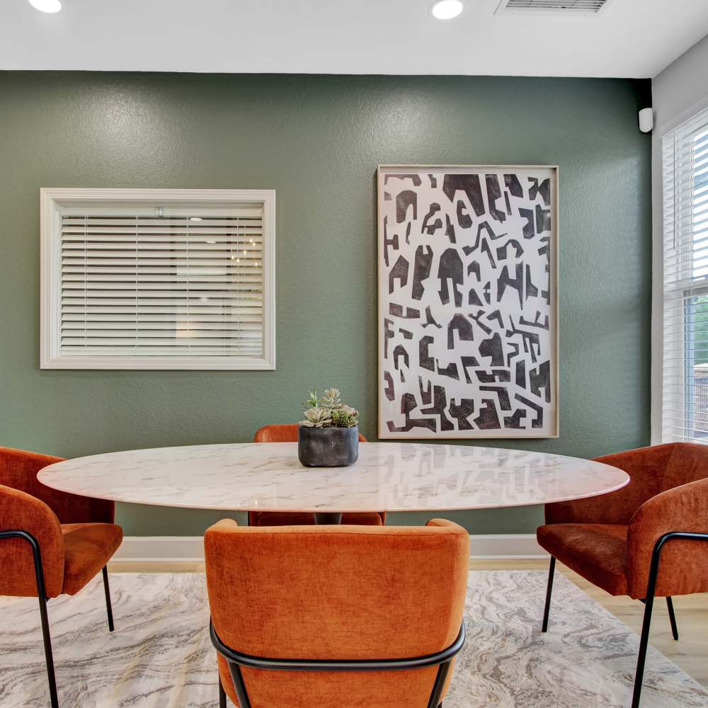 Private dining and meeting area at Chenal Pointe at the Divide in Little Rock, Arkansas