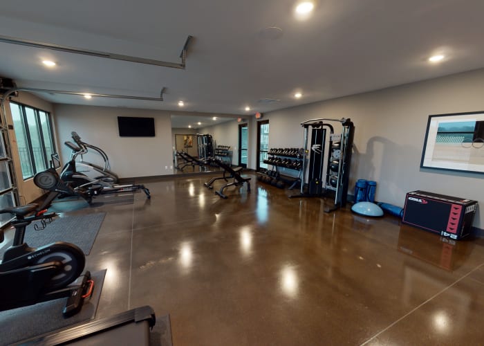Fitness Center at Elevation 800 in Covington, Kentucky