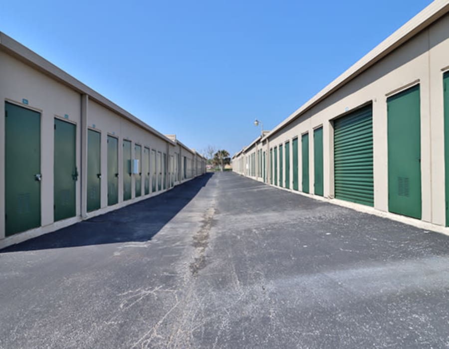 Exterior units at Key Storage - UTSA in San Antonio, Texas,