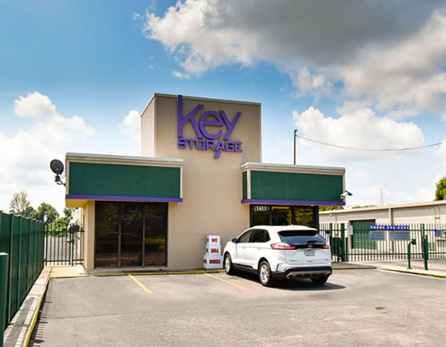 Exterior of the office at Key Storage - Corporate in Memphis, Tennessee